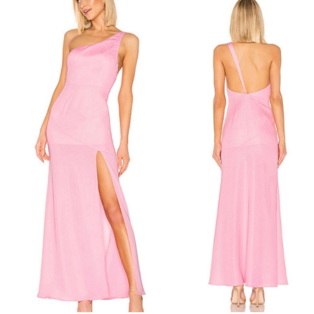 Revolve NBD Pink Gown